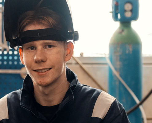 Sveiselærling verkstad - origod.no